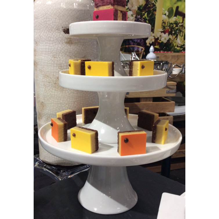 Brayden Studio® Millhouse 3 Piece Cake Stand Set Wayfair